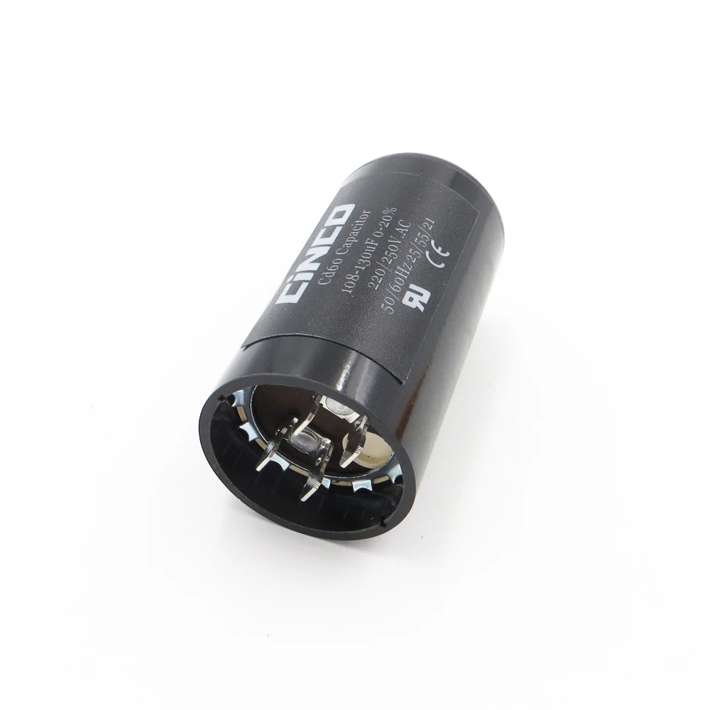 108-130MFD 220 V 250 275 CD60 пусковые конденсаторы двигателя RV запуск ing 108-130 mf uf компрессор