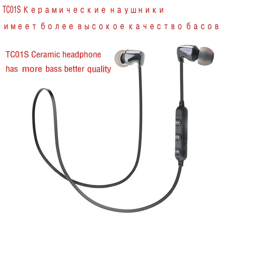 CBAOOO TC01S Ceramic Bluetooth Earphone wireless headphone sports Running bass Headsets | Электроника