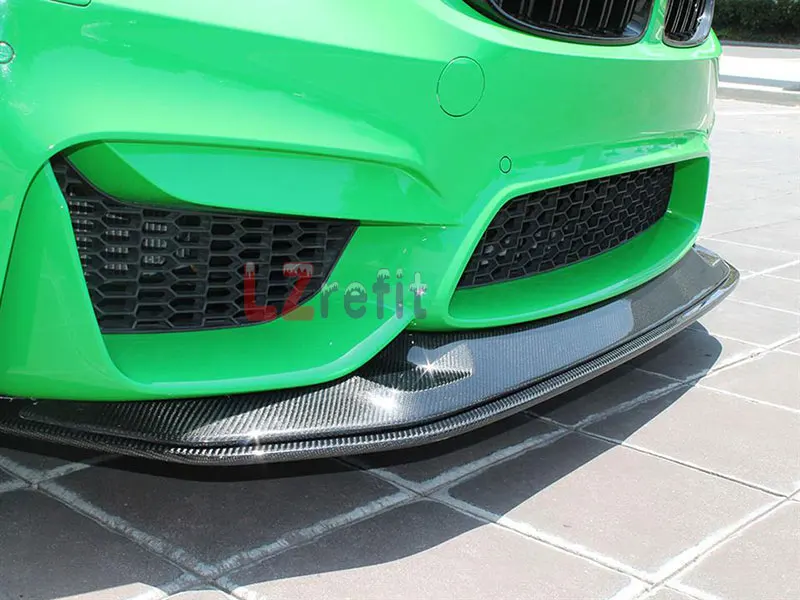 GTS настоящий карбоновый передний спойлер 1 пара для BMW F80 F82 F83 M3 M4 2015UP|Амортизаторы|