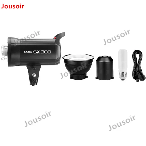 Профессиональный студийный стробоскоп Godox SK300 300Ws GN65 со встроенной беспроводной системой X Godox 2,4G обеспечивает творческую съемку CD50Y