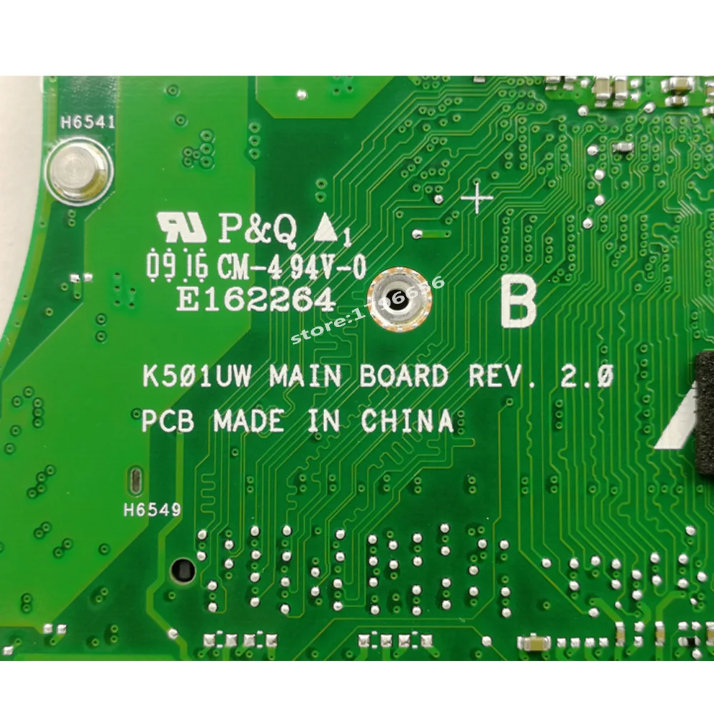 K501UW материнская плата для ноутбука Asus K501UWK K501U K501 протестированный Оригинал