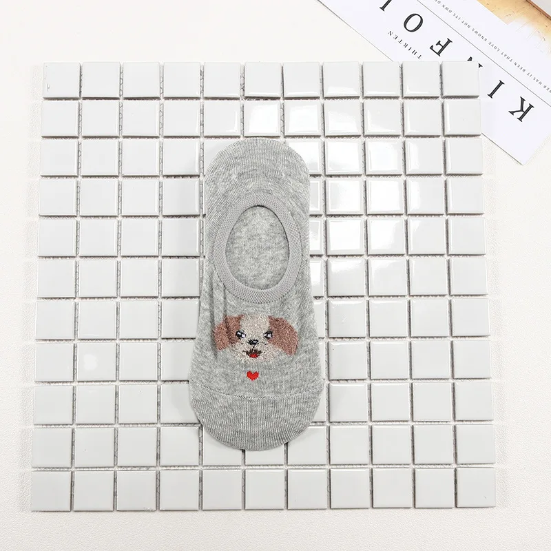 5 пар/партия женские носки хлопковые японские Повседневные Носки с рисунком кота