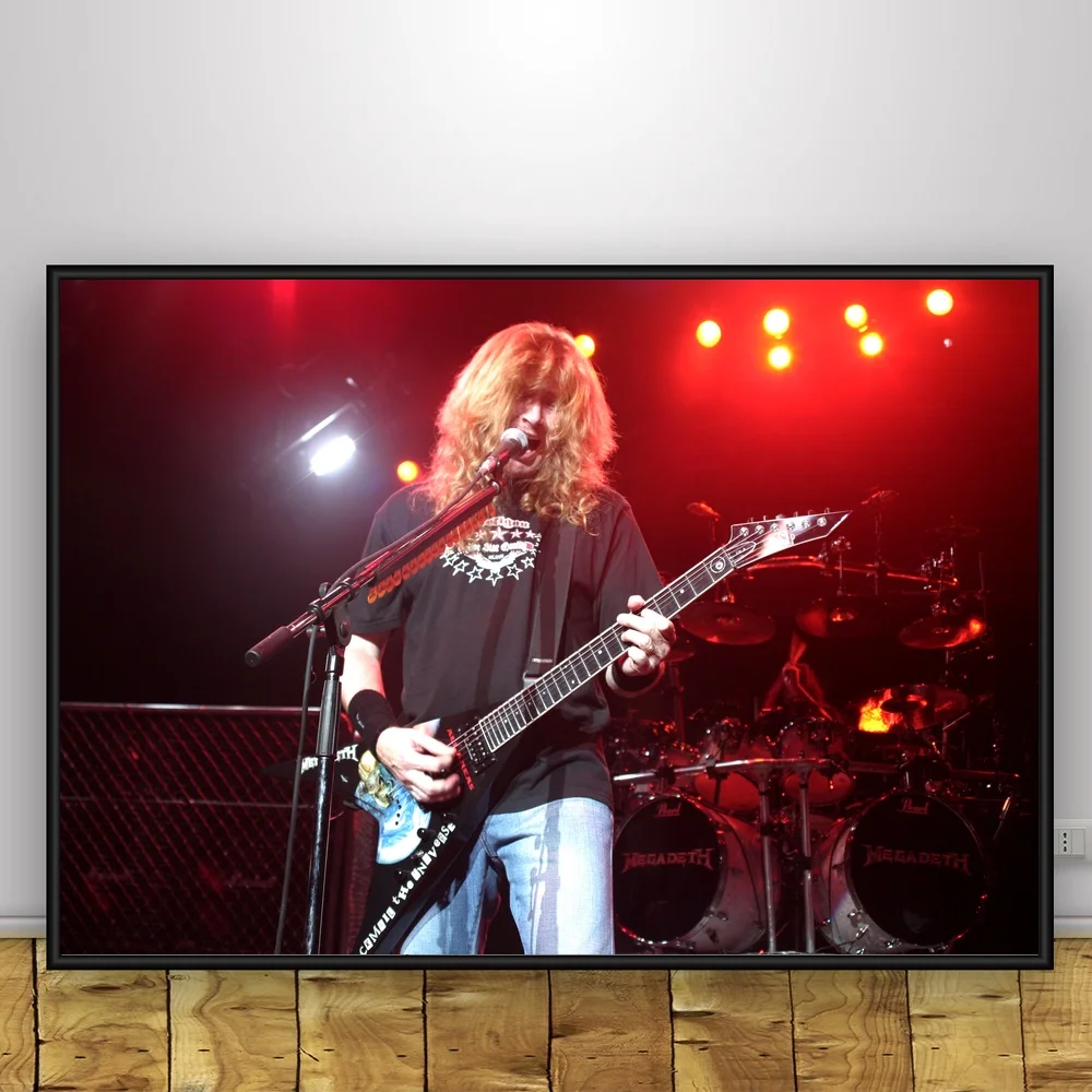 David Scott Mustaine Art Silk Poster Home Decor 12x18 16x24inch | Дом и сад