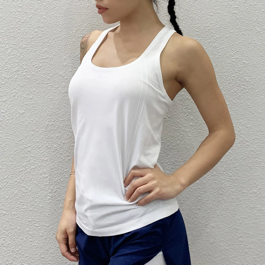 BINAND Женский спортивный жилет для тренировок без рукавов женская футболка топ