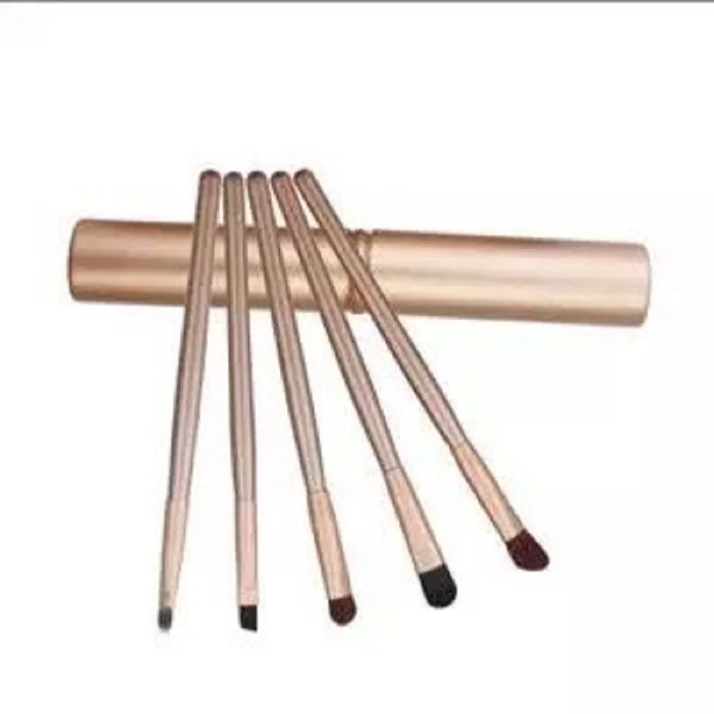 Профессиональный мини-набор кистей для макияжа 5 шт. тени век подводка глаз