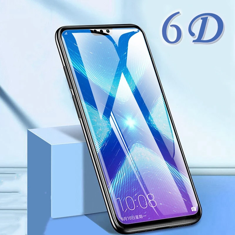6D Защитное стекло для Huawei Honor 9X Pro защита экрана V20 закаленное 7X 8X 10 Lite|Защитные
