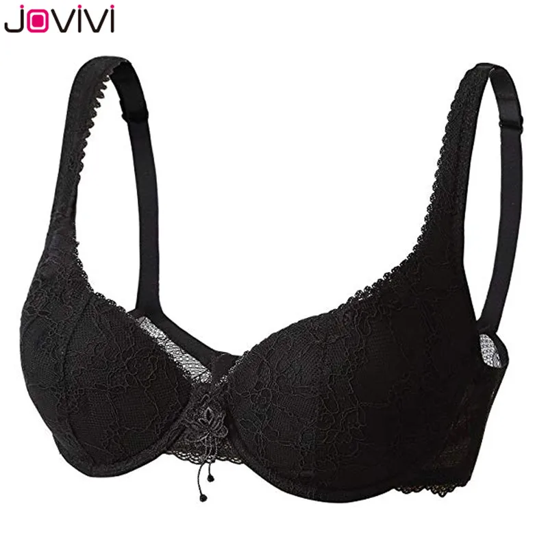 Jovivi 1 шт. женский бюстгальтер на косточках удобный кружевной для повседневной