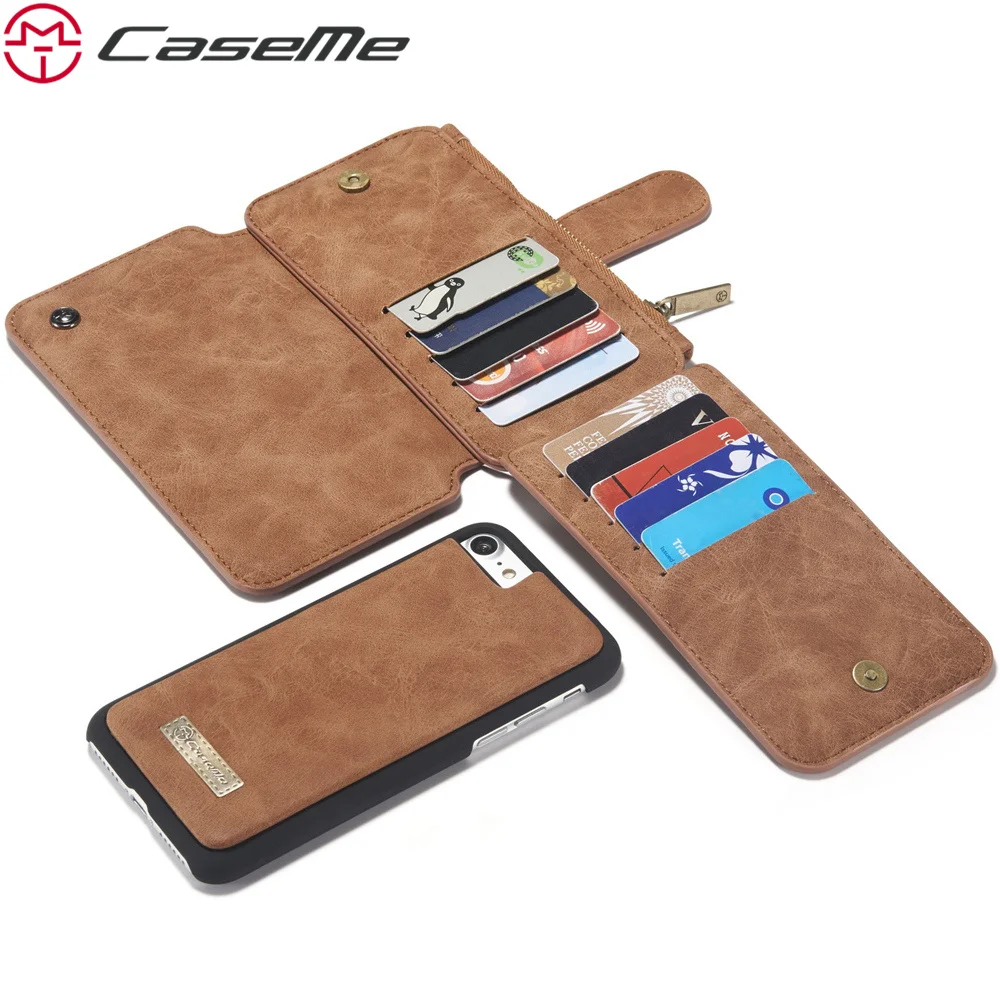 CaseMe чехлы для телефонов iPhone 6 6Plus 6s Plus Роскошный Ретро Кожаный