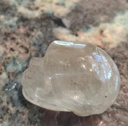 SUIRONG---402++++Natural Quartz Carved Crystal Skull Realistic Skeleton Healing | Дом и сад