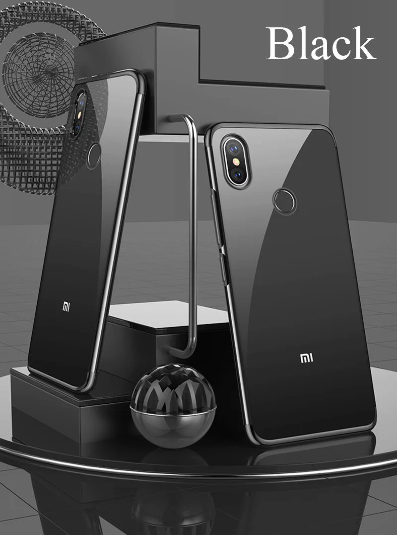 black Suntaiho чехол для телефона для Xiao mi Red mi Note 7 Чехол mi 9 note 5 красный mi note 6 pro 6a покрытие ТПУ мягкий чехол для красного mi 4X силикон A2 - Цвет: black