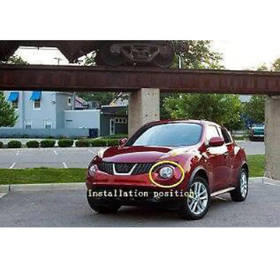 YAQUICKA хромированный ABS автомобильный наружный передний бампер светильник