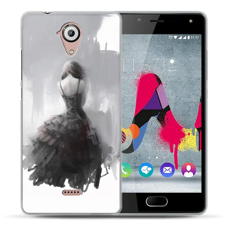 Микки силиконовый чехол для Wiko U Feel легкий Lenny 3 чехол силиконовый мягкий бант из ленты TPU с изображением фламинго чехол-накладка для телефона чехол для чехол-книжка Lenny 3 Capinha Etui
