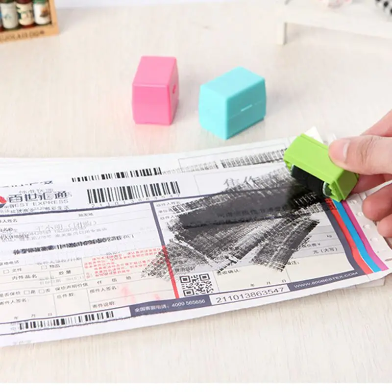 Портативная мини-Конфиденциальная печать искаженные Экспресс-заказы защита