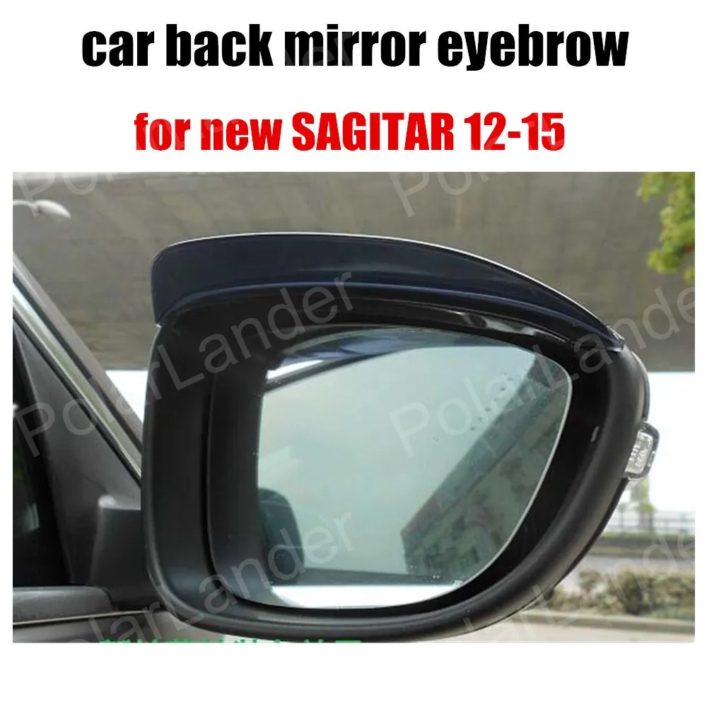

high quality New Car Rearview Mirror Rain Blades car back mirror eyebrow rain cover for new SAGITAR 12-15 2 pcs