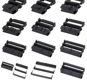 10 компл. FC-68101416202630344050P IDC 2x 34578101315172025 контактный двухрядный шаг 2,54 мм разъем для кабеля IDC