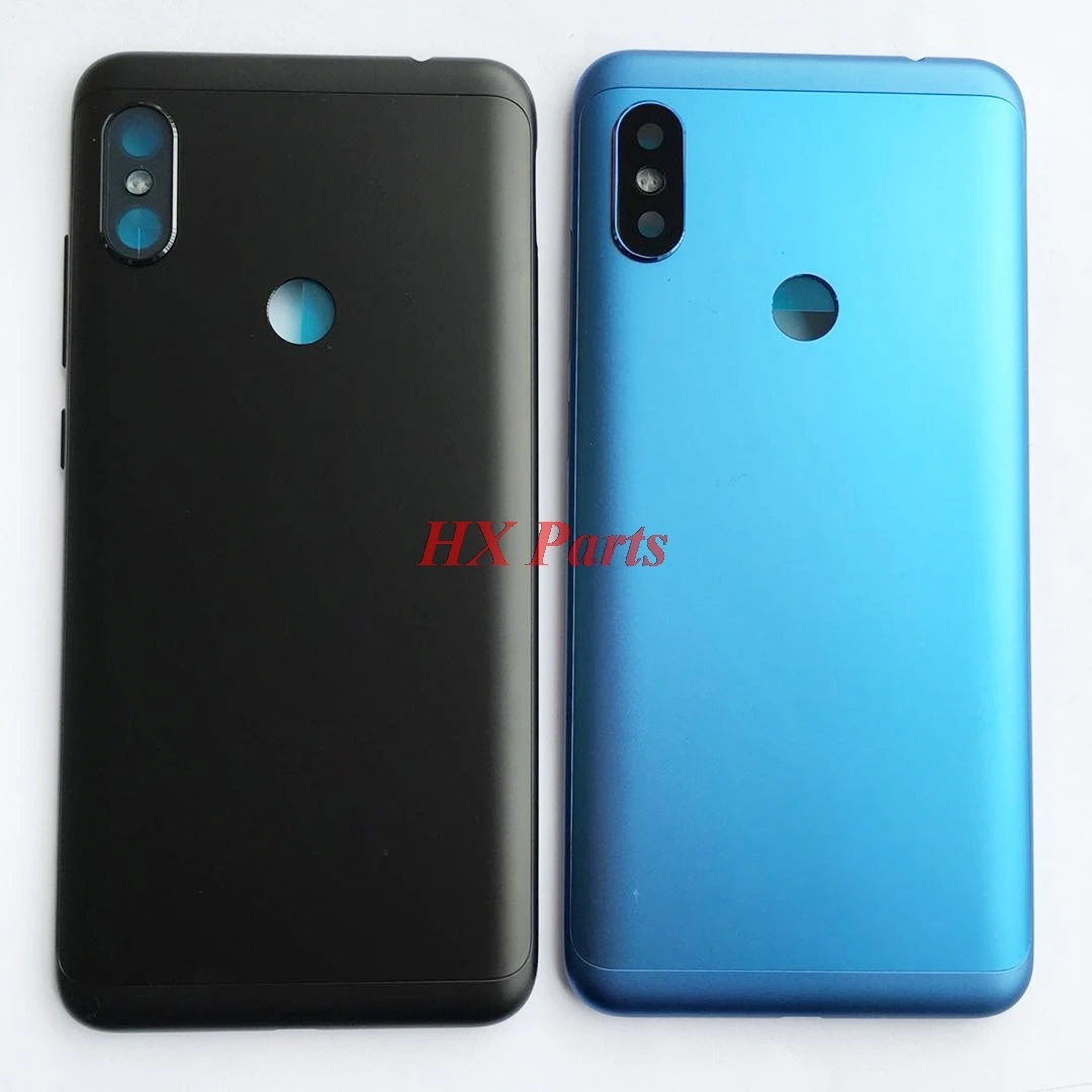 Задняя крышка корпуса для Xiaomi Redmi Note 6 Pro задняя батарейного отсека с боковыми