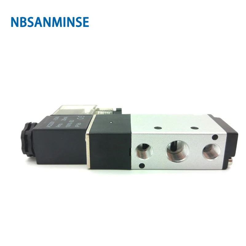 4V210 06 / 08 Соленоидный клапан G 1/8 &quotG 1/4&quot двухпозиционный пневматический