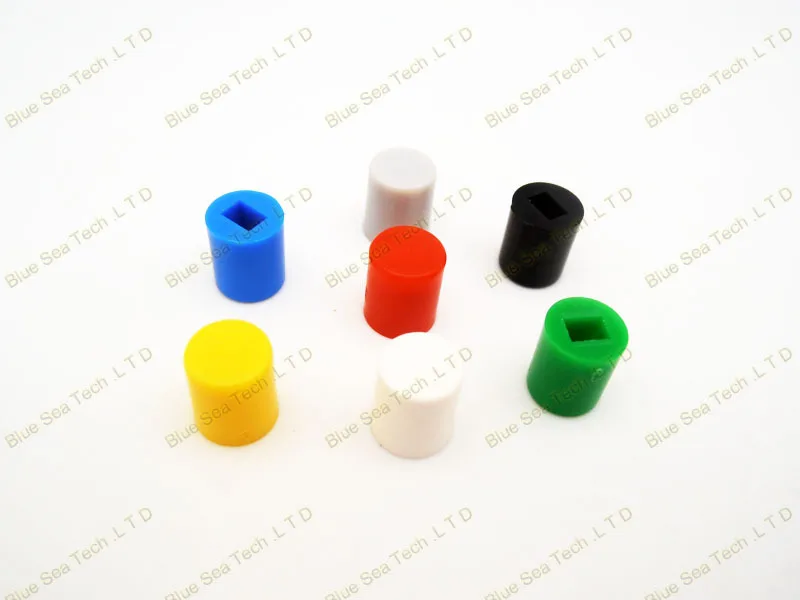 1000Pcs seven color Tactile Push Button Switch Cap tact micro switch button Parcel is not include the | Обустройство дома