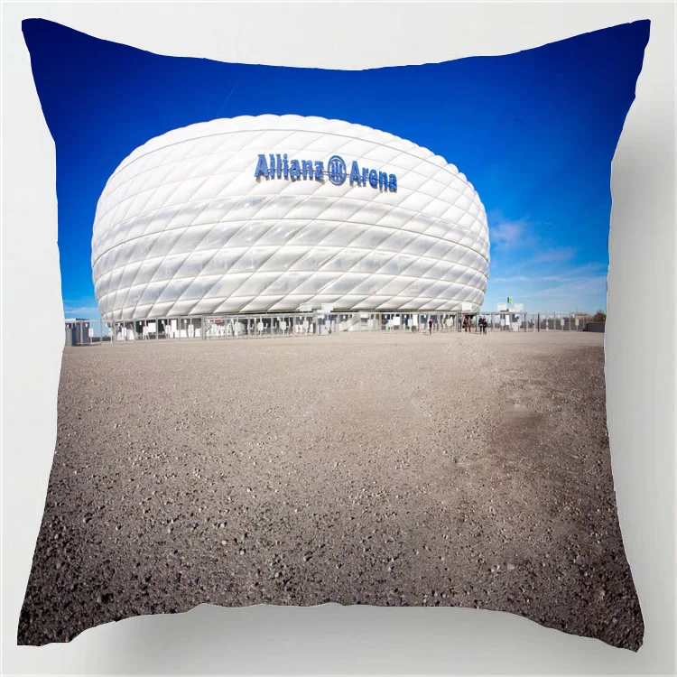 Роскошный чехол с принтом забавные декорации светильник футбольное поле Allianz Arena