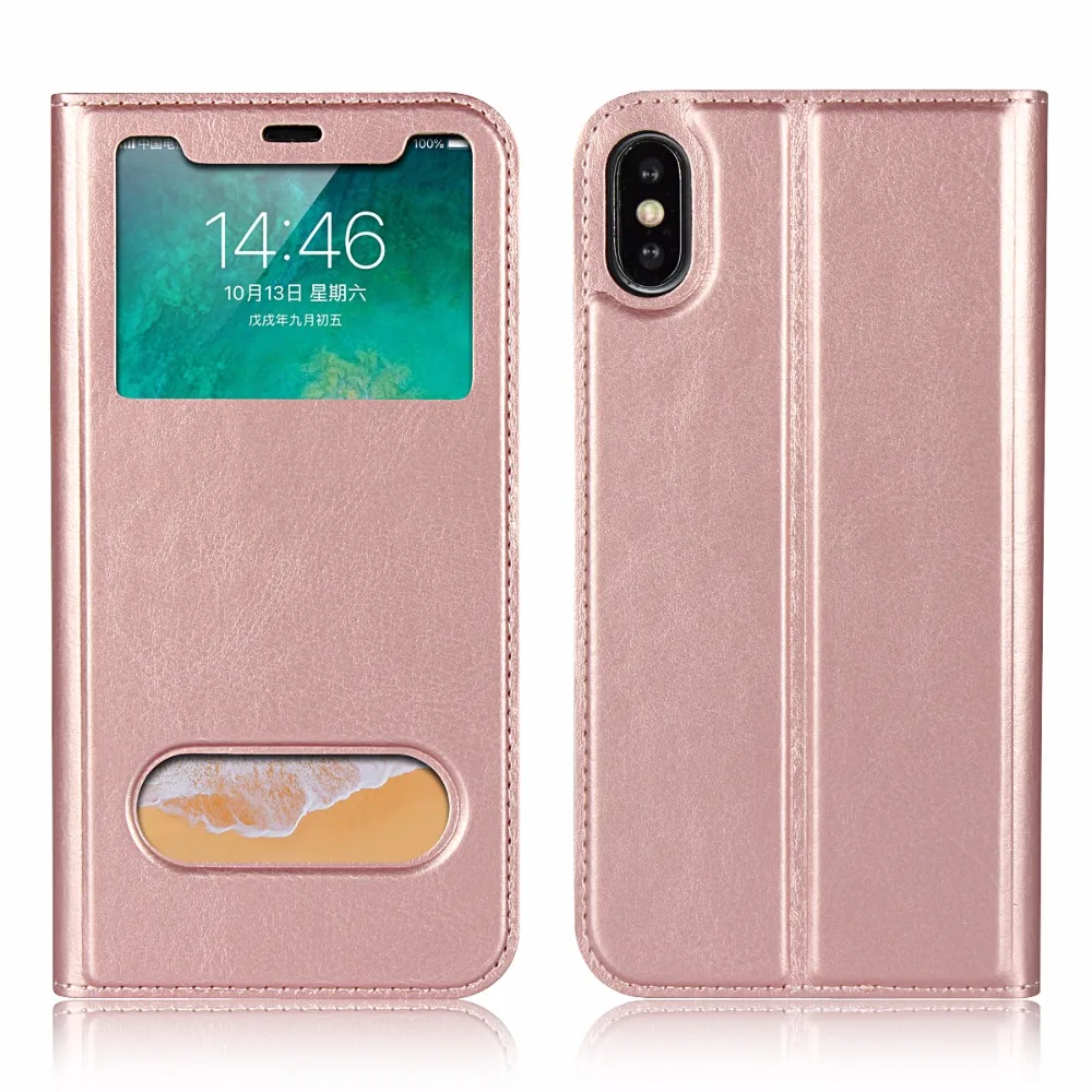 Роскошный Ультратонкий кожаный чехол-раскладушка в стиле ретро для iphone Xs max X XR 8 8Plus 7 7plus 6s plus 6plus 5S se