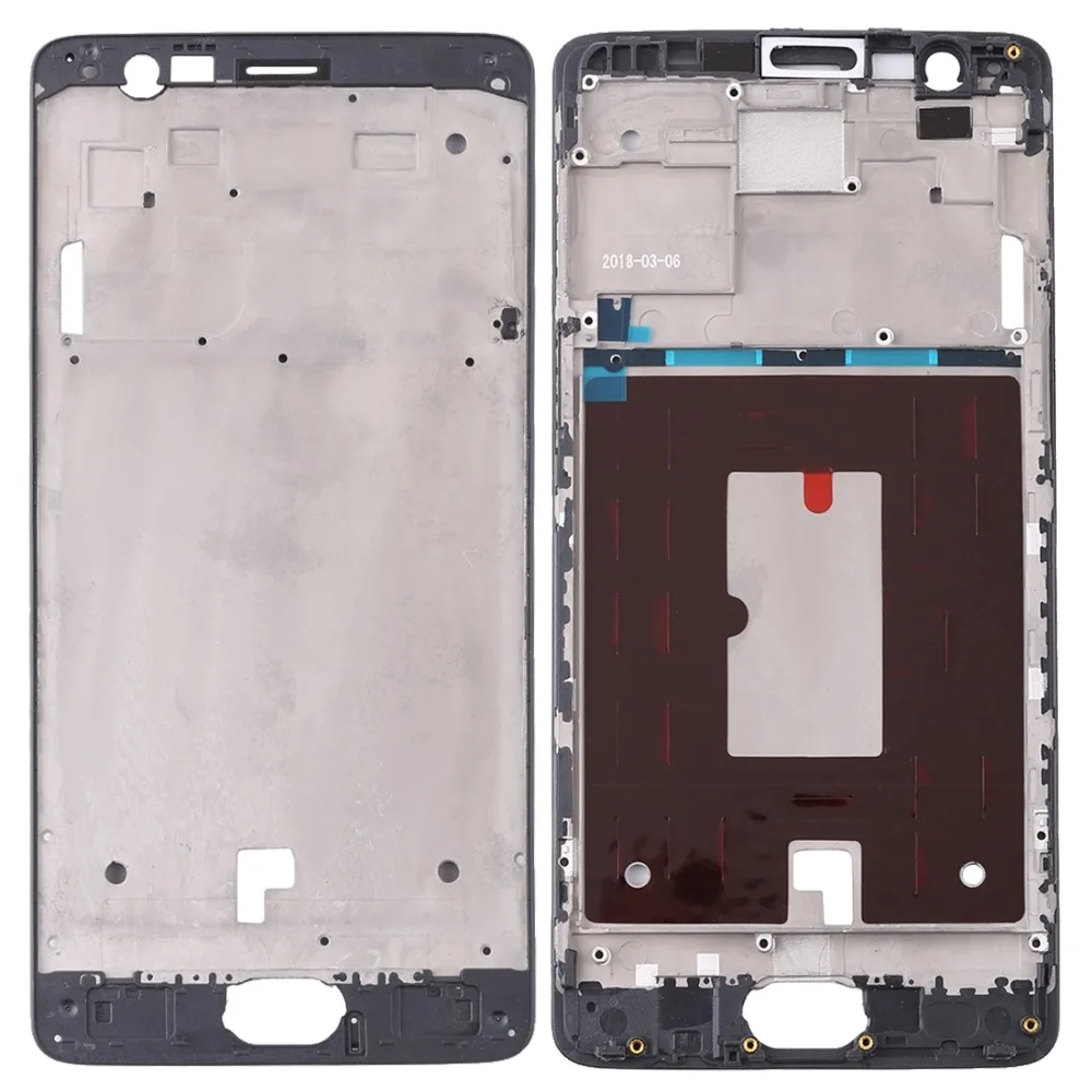 Передний корпус ЖК рамка пластина для OnePlus 3/3T/A3003/A3000/A3100|Корпусы и рамки мобильных