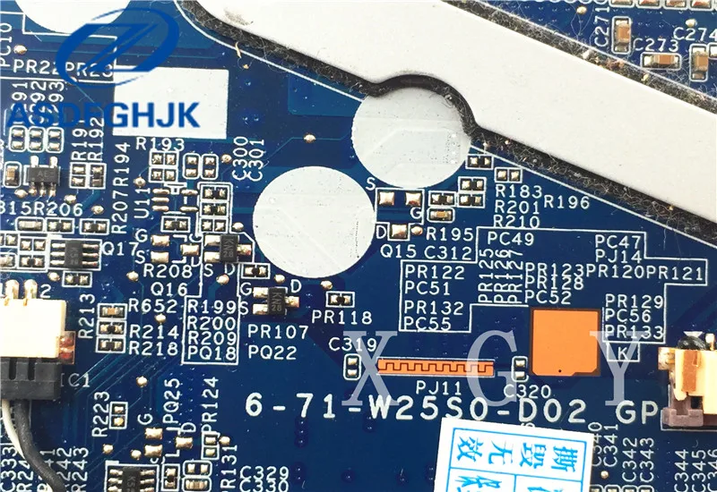 Материнская плата для ноутбука Shenzhou God of War Clevo w270EG материнская 6-71-W25S0-D02 DDR3