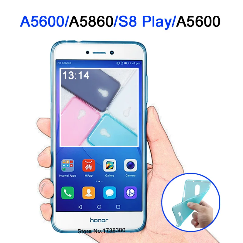 GodGift Lenovo A5600 чехол матовый из ТПУ мягкий для телефона A5600/A5860/S8 Play/A 5600 задней панели|case blackberry|case for motorola atrixcase sony