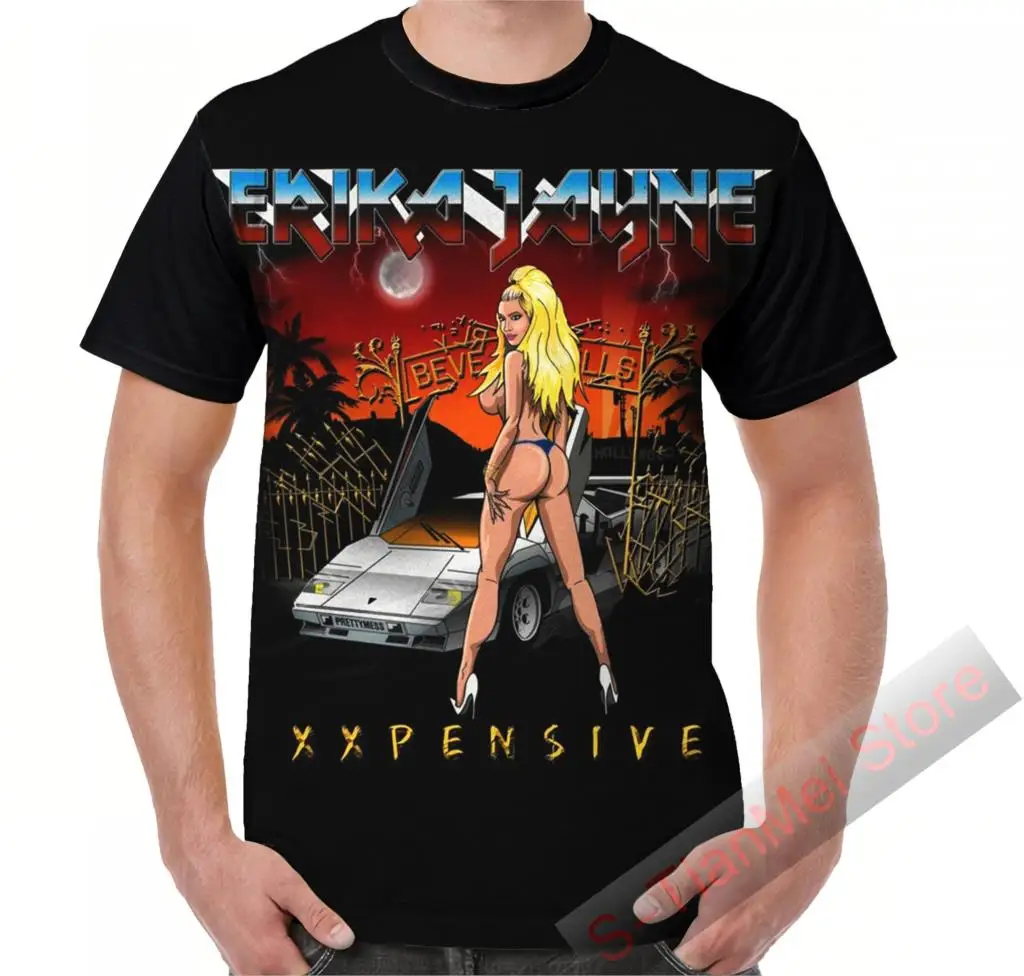 Летняя футболка с графическим рисунком мужские топы футболки erika jayne (высокое
