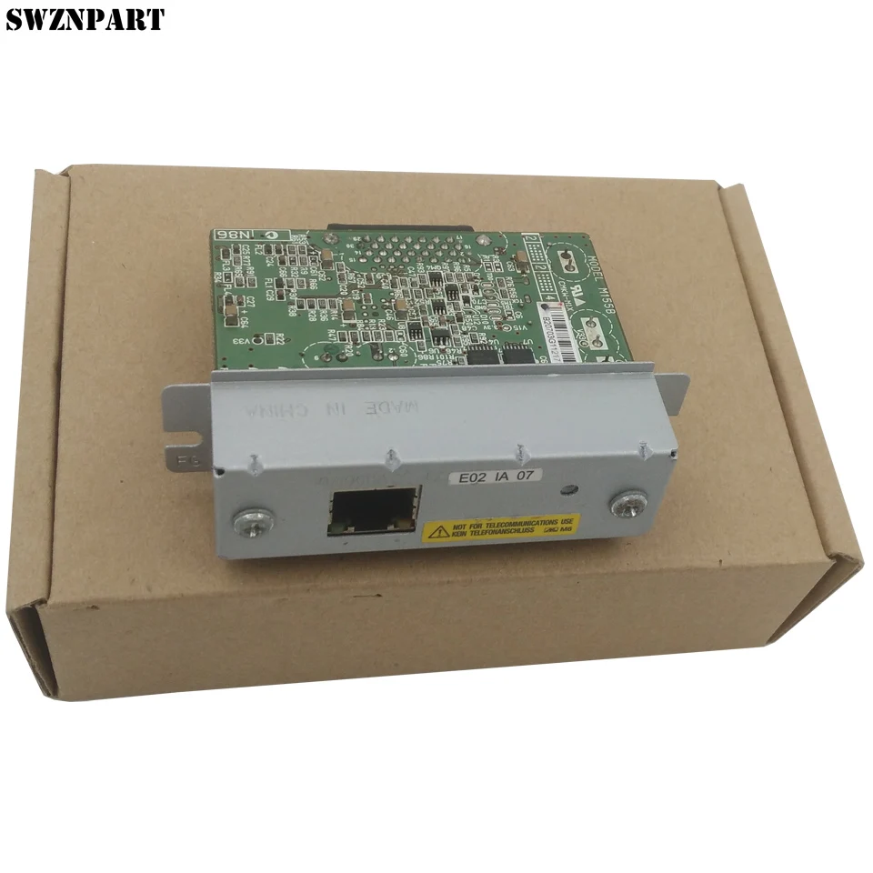 10 шт. интерфейс Ethernet для Epson TM U220B 220PB 220PD 220PA T81 T82II T88III T88IV T88V T70 T90 T86L UB-E03 UB-E02 C32C824541 |