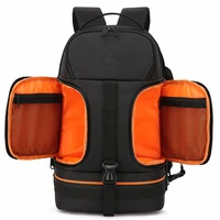 photo video waterproof shockproof camera shoulders backpack soft padded w reflector stripe fit 15 6 inch latptop tripod case bag