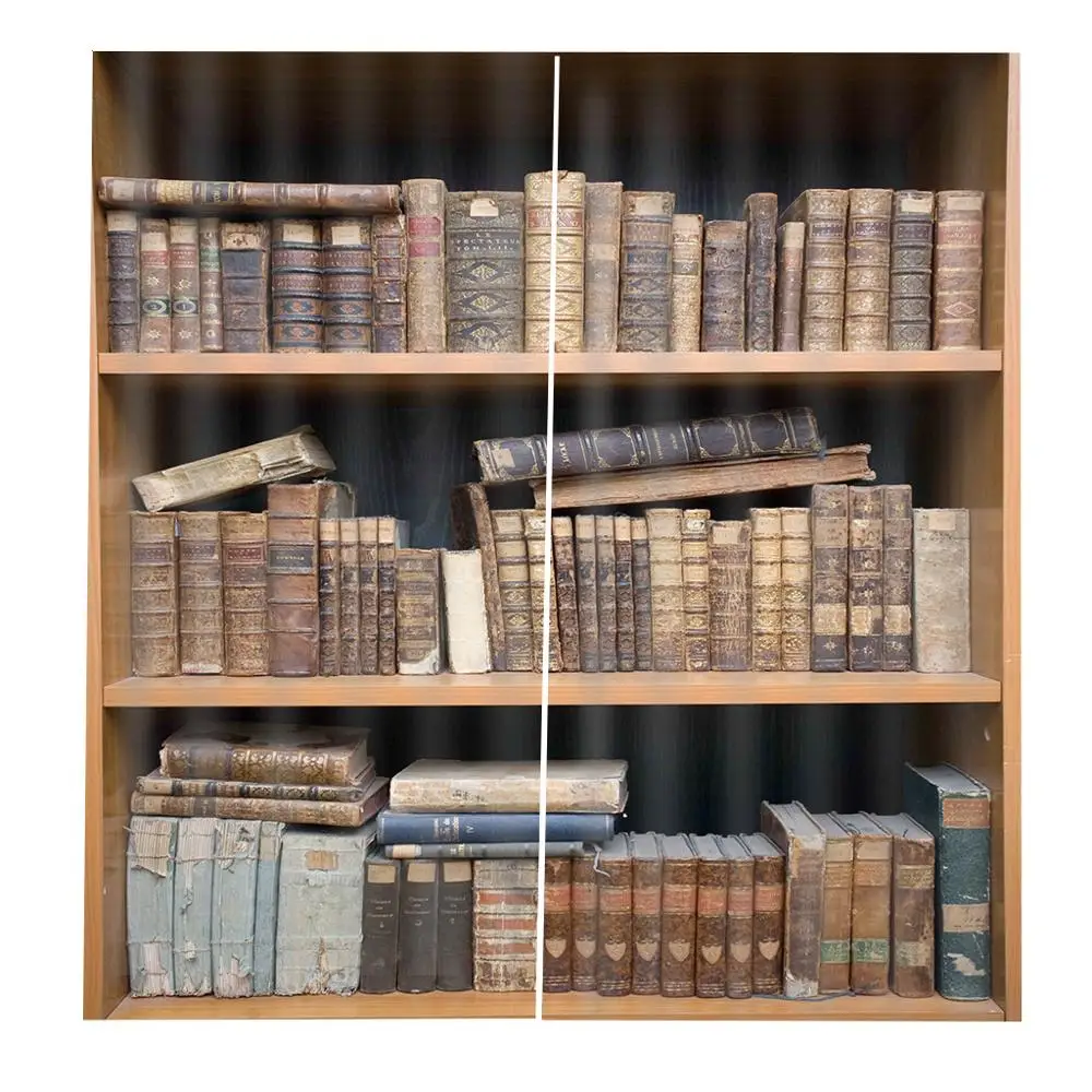 Высокое качество на заказ 3d занавески ткань книга для гостиной спальни отеля