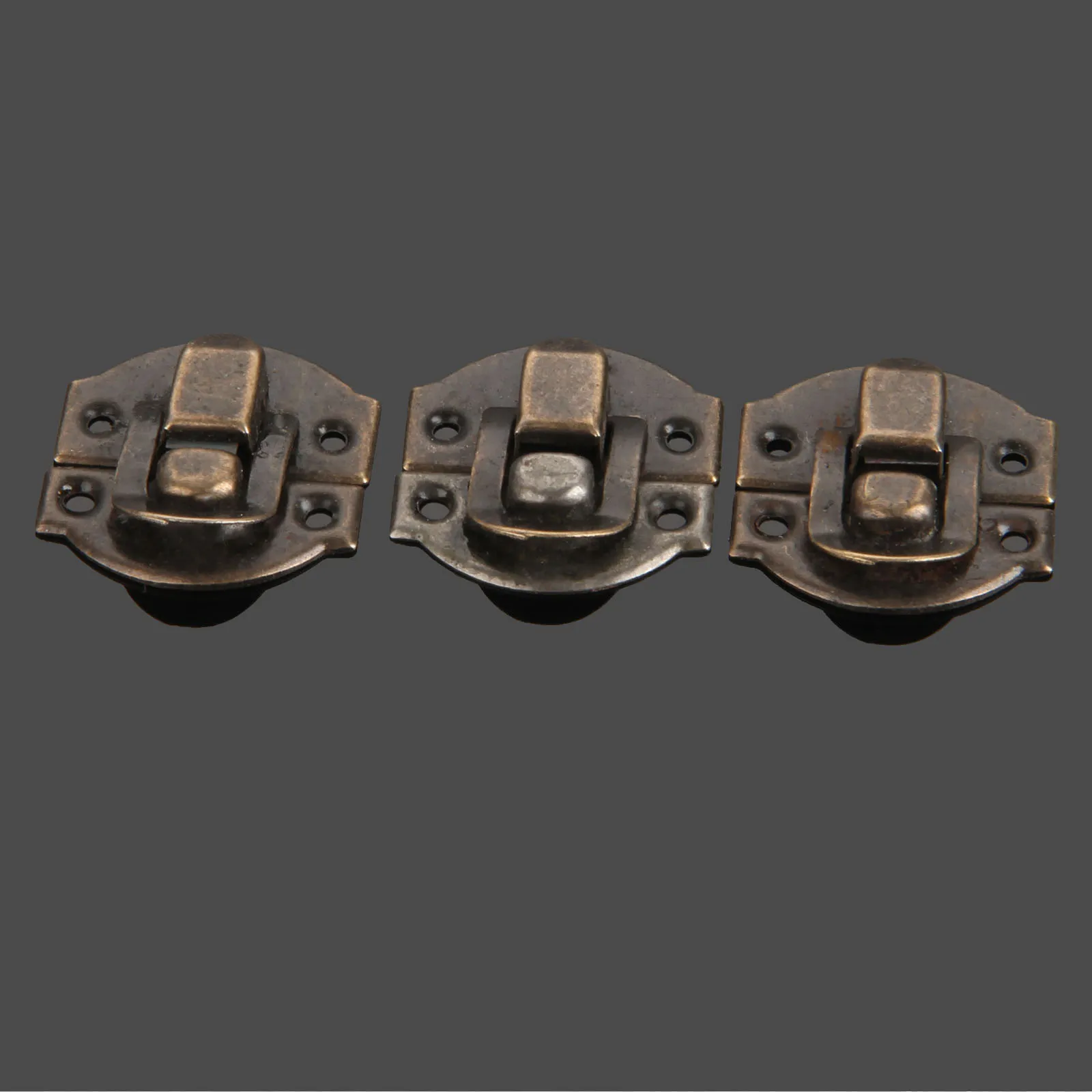 10 шт. антикварных бронзовых морских звезд коробка фиксаторами Железный