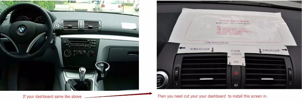 Антибликовый экран HDMI 10 25 &quotAndroid 9 0 автомобильный монитор для BMW 1 серии E81 E82 E87 E88