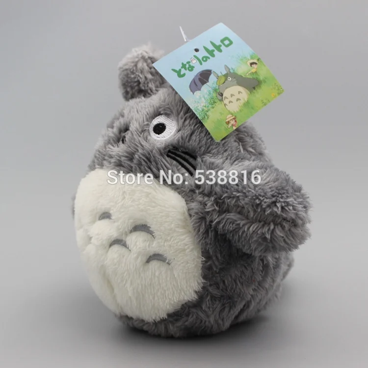 Мой сосед Тоторо Kawaii Плюшевые игрушки Мягкие Peluche куклы Детский подарок на день рождения " 18 см