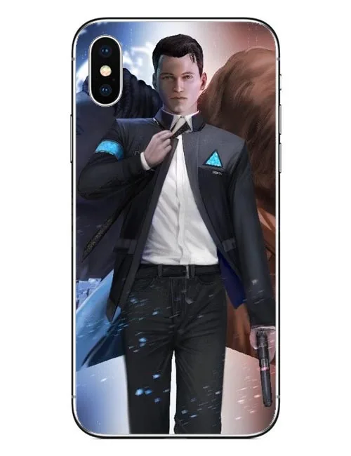 Чехол для телефона RK800 iphone X 10 Detroit Been Human твердый ПК чехол 6 6S Plus 5S SE 7 7Plus 8 8Plus |
