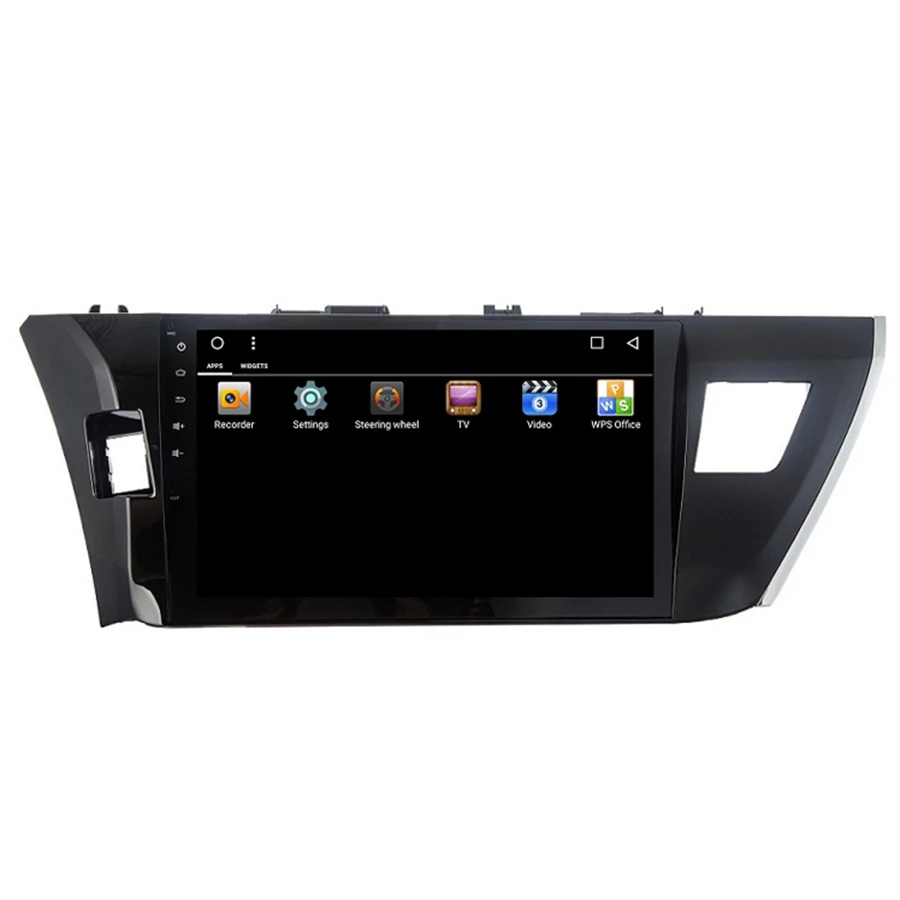 Asvegen Android 7 1 автомобильный стерео плеер для Toyota Corolla 2014 2016 Bluetooth радио GPS Навигация