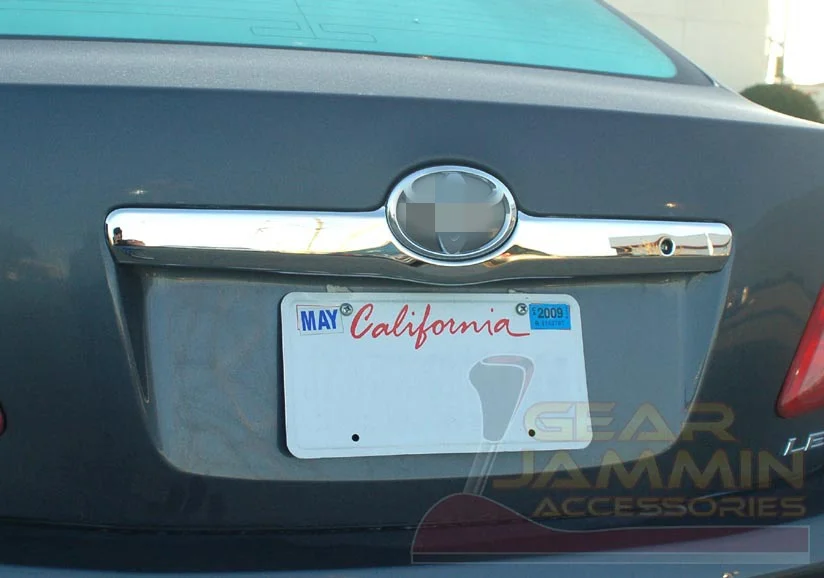 Хромированная Задняя Крышка багажника люка отделка ободок крышка акцента для