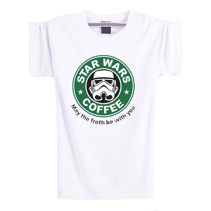 2016 summer 100% cotton Cool star wars T Shirt funny customized t-shirt men top shirt | Мужская одежда