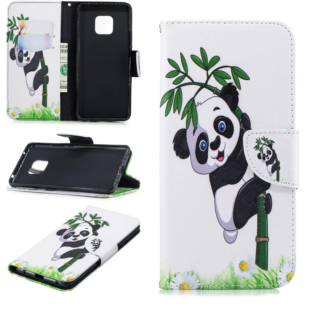 Wallet Case For fundas Huawei Mate 20 Pro Cover coque Y5 Y6 Y9 Prime 2018 Honor 7C 7A + Card Holders |