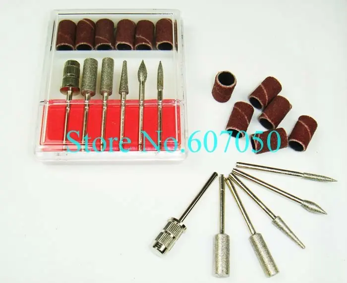 

Nail Drill Bits Set,Nail Sanding Bands,Manicure Drill Bits Set,Sanding Drum,Electric Drill Bits,Nail Electric File-Free Shipping