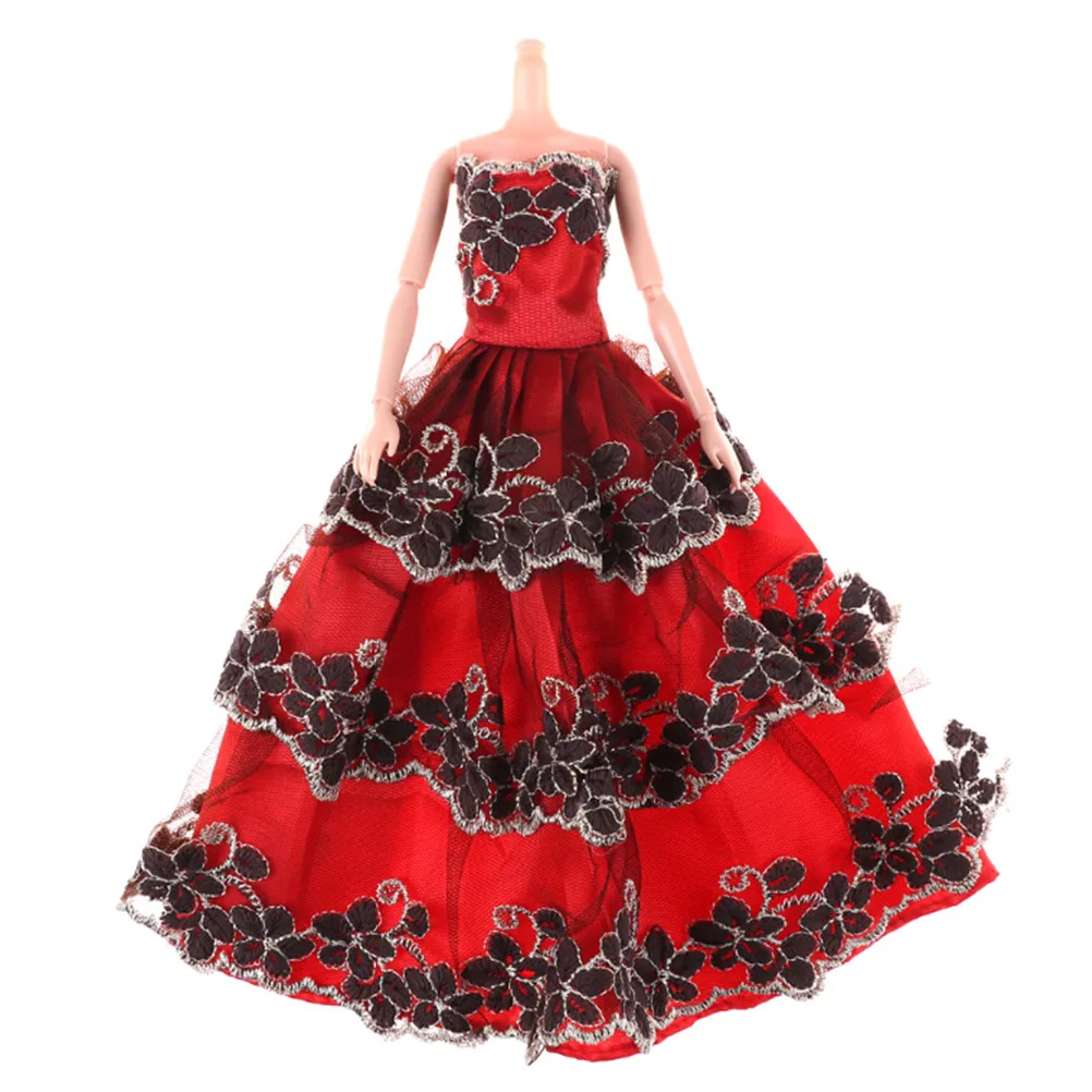 5 шт./компл. многослойное свадебное платье вечерние платья принцессы милый наряд