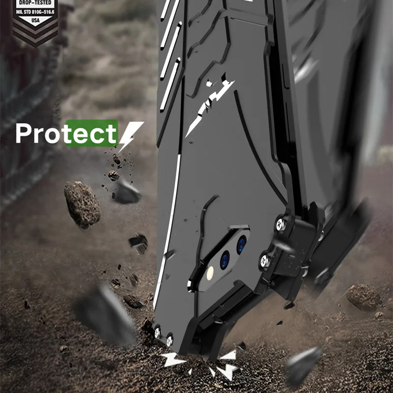 Жесткий чехол для телефона Xiaomi Mi Black Shark Game противоударный металлический