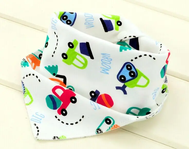 Новые детские банданы 10 шт./лот из хлопка нагрудники для младенцев слюнявчики |