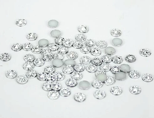 

4mm sunflower Jelly Silver Hematite Color,SS16 crystal Resin rhinestones flatback,Free Shipping 50,000pcs/bag