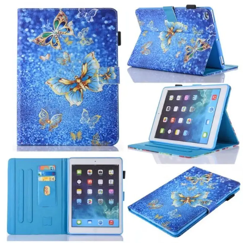 Модный мультяшный чехол для Apple новый iPad 9 7 2017 A1822 умный планшета силиконовый