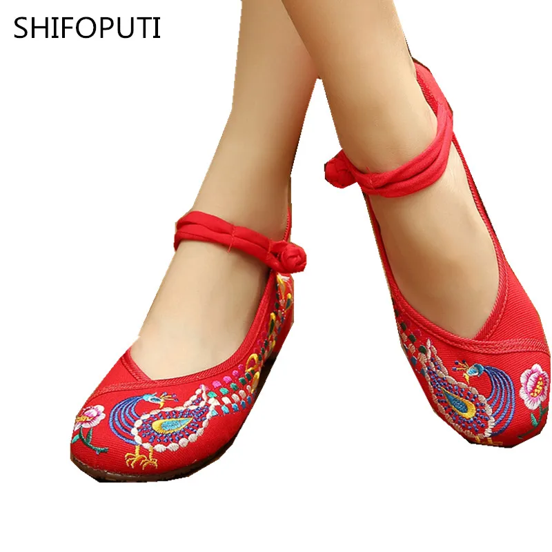 Оксфорд Обувь для ремень основной круглый носок резиновая холст Продвижение Новинка 2017 года лианы Стиль