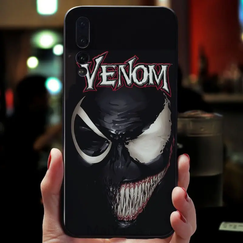 Babaite Venom TPU Мягкий силиконовый чехол для телефона Huawei honor V9 V10 9 10 Mate