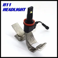 new design h11 led headlight cree xml chips fog lamp auto led headlight h11 h7 9005 9006 h3 for all vehicles 40w 5000lm