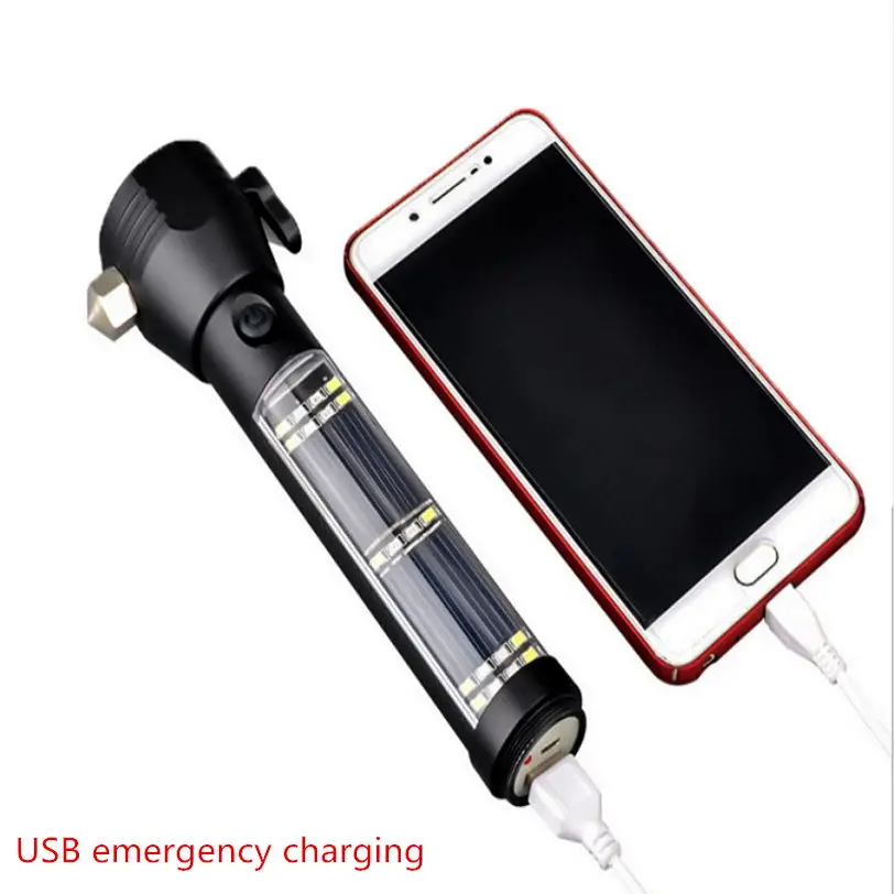 Перезаряжаемый многофункциональный аварийный фонарь USB внешний аккумулятор