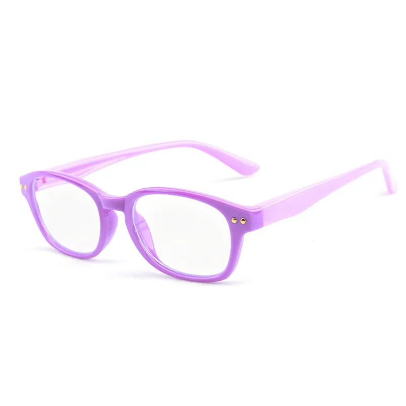 C2 Площадь анти блокировки синий свет рамка для детских очков антибликовым для мальчиков и девочек детский компьютер Ясно, игровой UV400 Eyeglasse - Цвет линз: C2